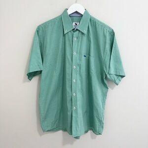 Ferrioni Gingham Scottie Button Down Shirt